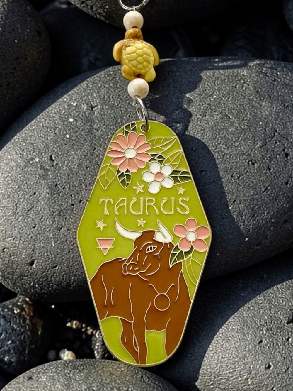 🆕 Taurus Zodiac/Earth Sign Pendant Necklace-Stainless Steel